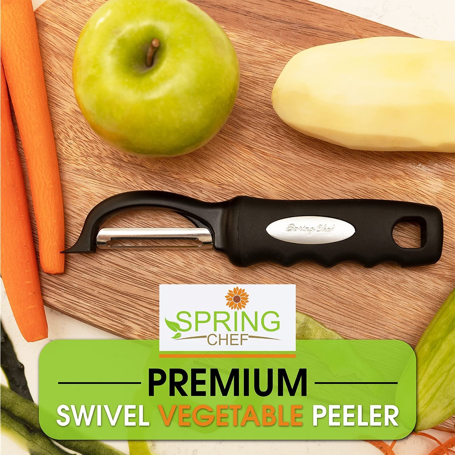 Essentials Premium Swivel Vegetable Peeler