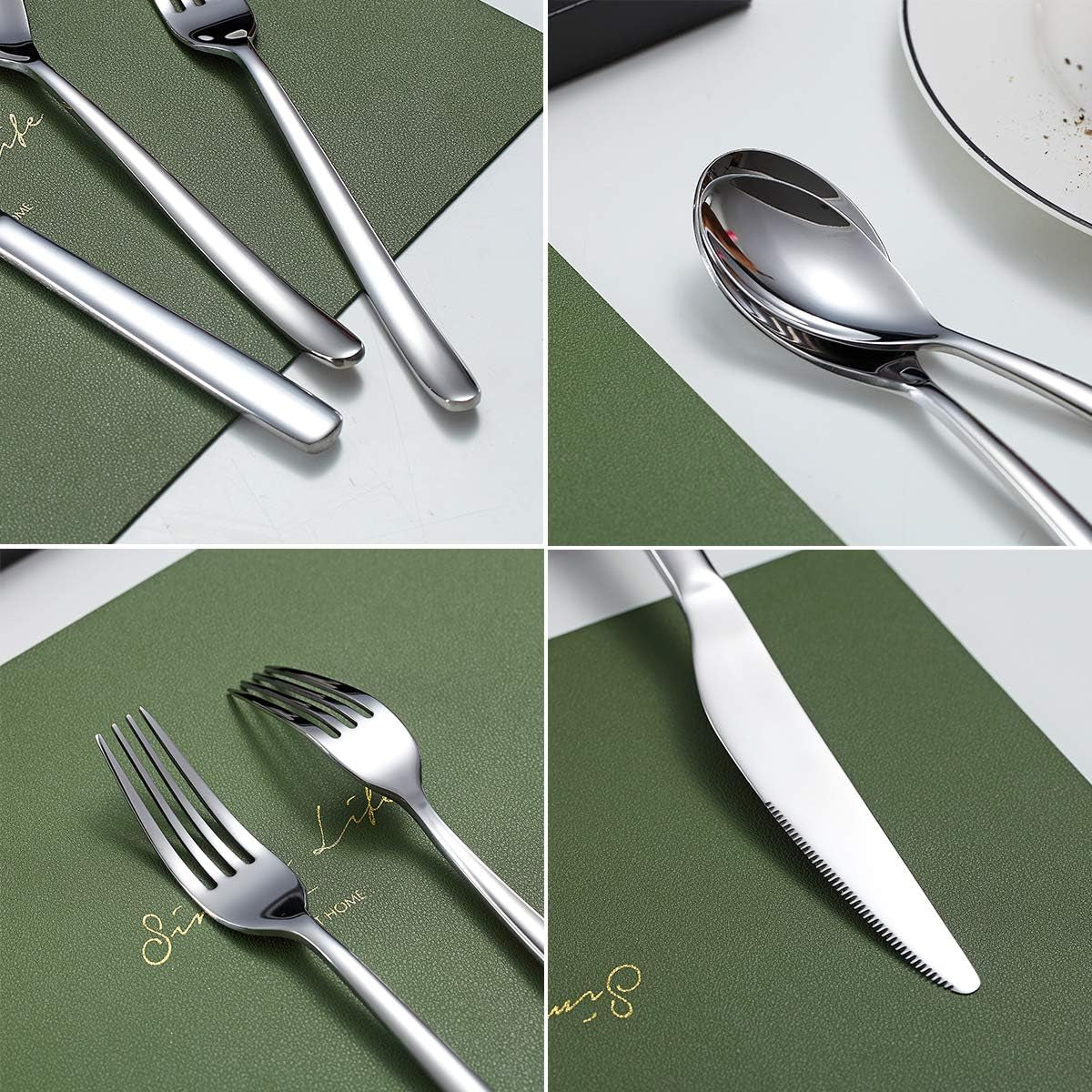 Essentials Silverware Set 20 Pieces