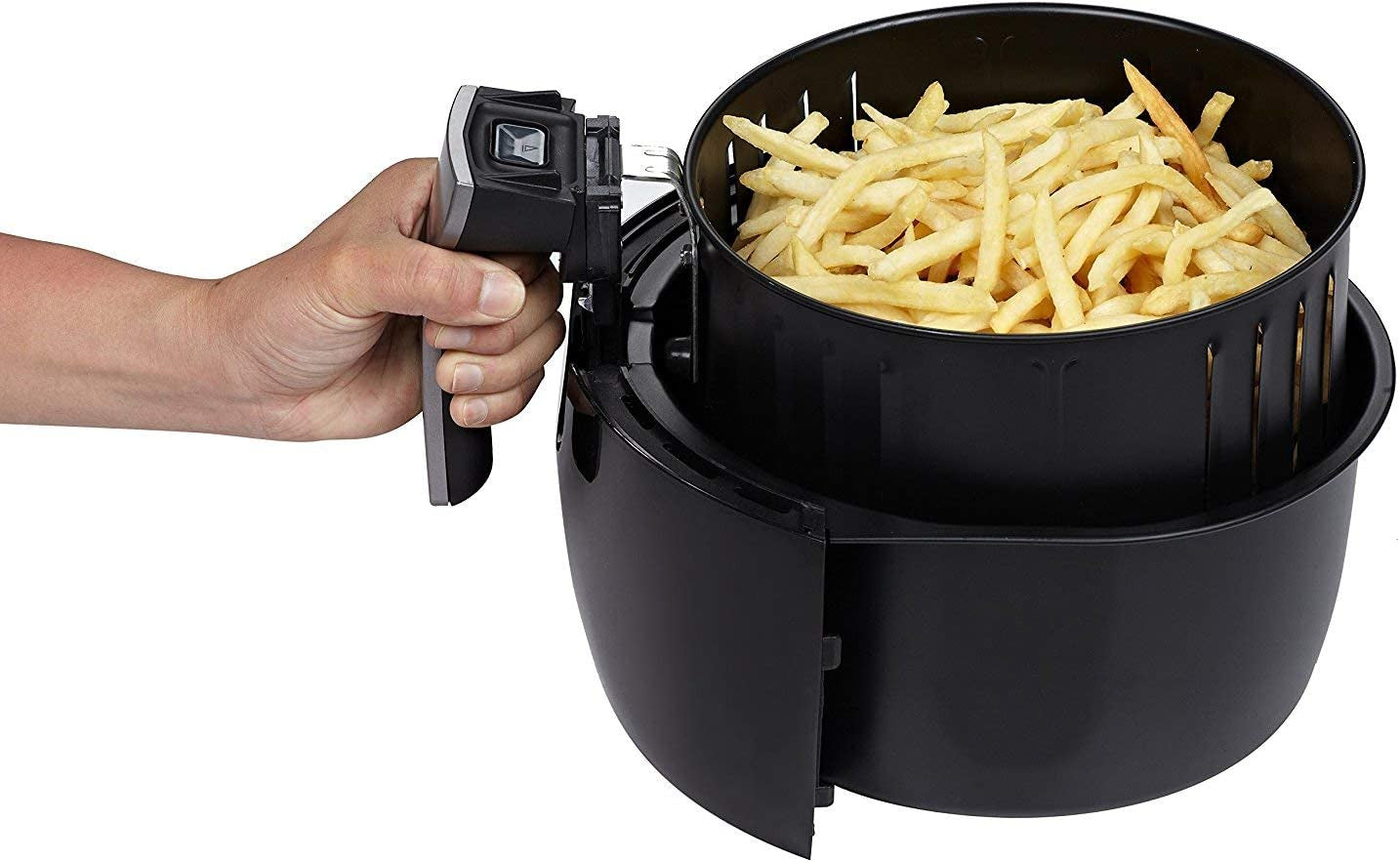 Essentials 3.7-Quart Programmable Air Fryer with 8 Cook Presets