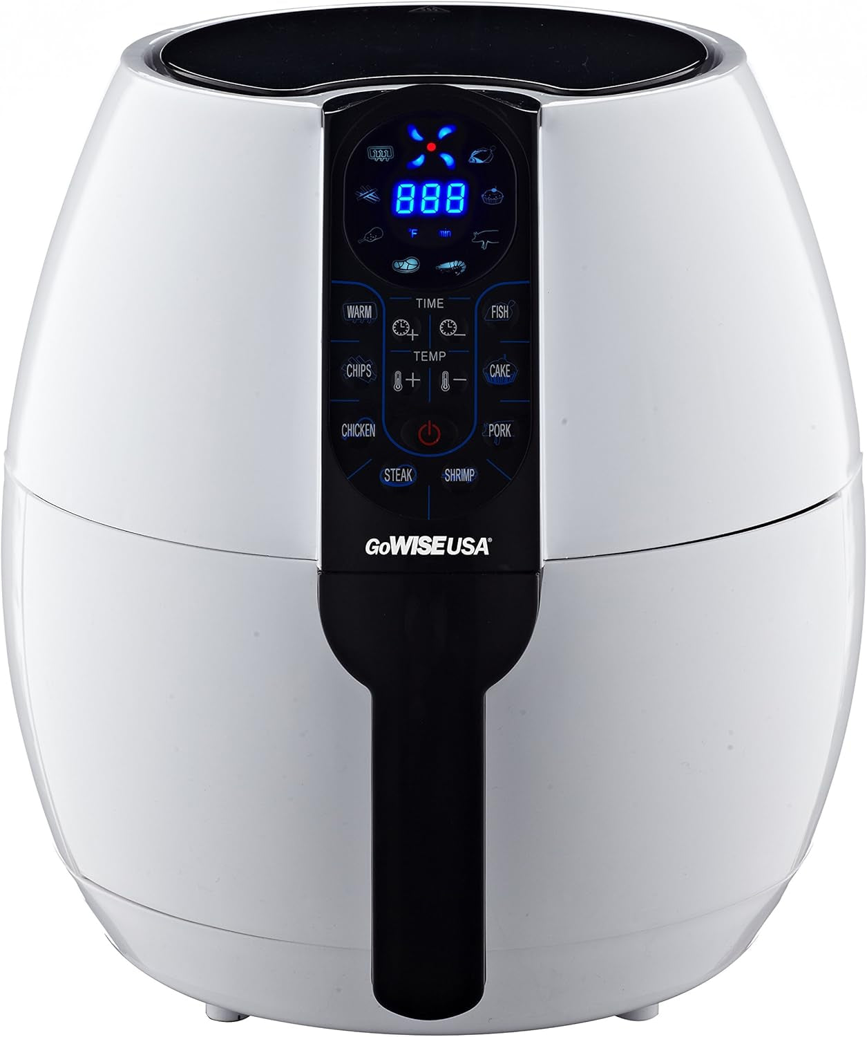 Essentials 3.7-Quart Programmable Air Fryer with 8 Cook Presets