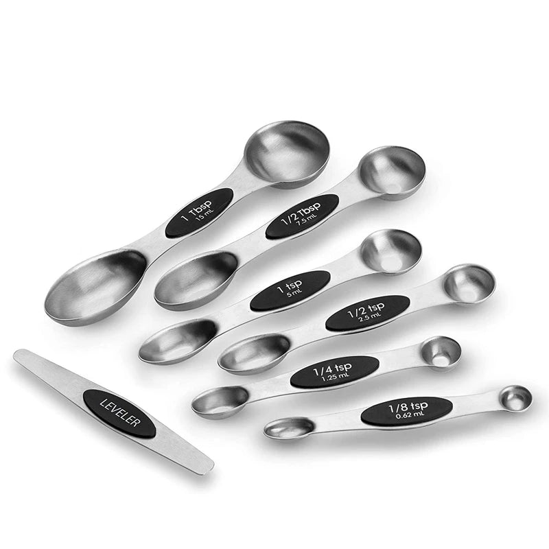 Essentials 7Pcs/Set Magnetic Measuring Spoons Set 