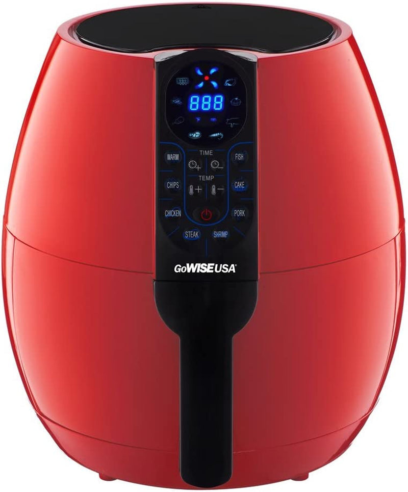 Essentials 3.7-Quart Programmable Air Fryer with 8 Cook Presets