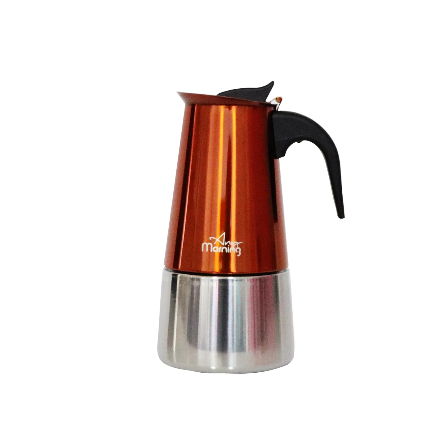 Essentials Any Morning Stovetop Espresso Coffee Maker - Copper 