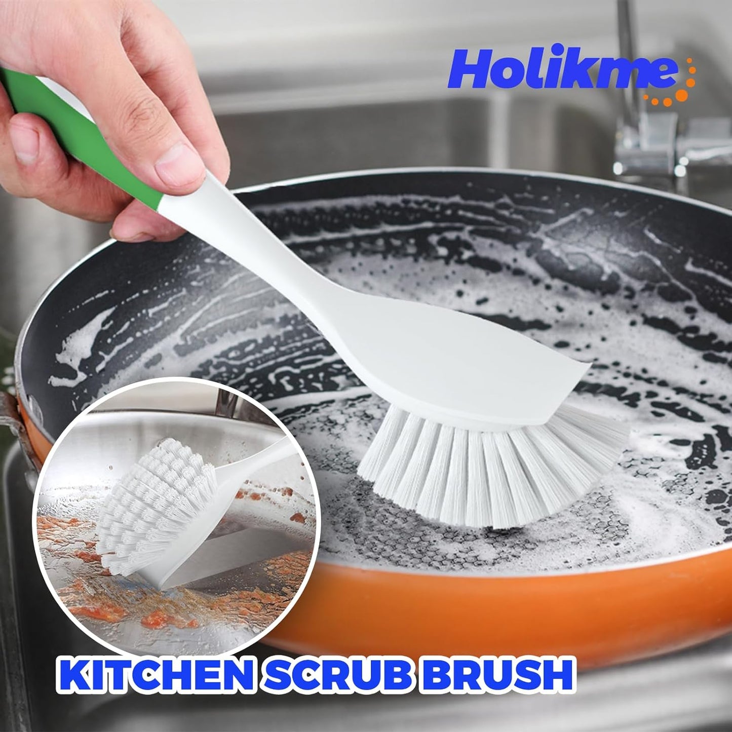 Essentials 5Pack Kitchen Cleaning Brush