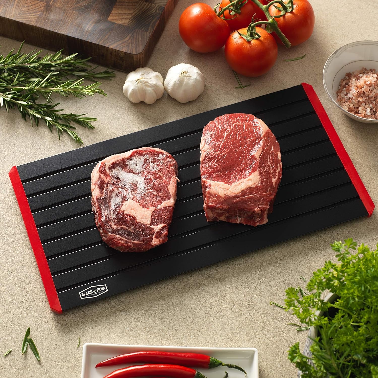 Essentials Defrosting Tray for Frozen Meat