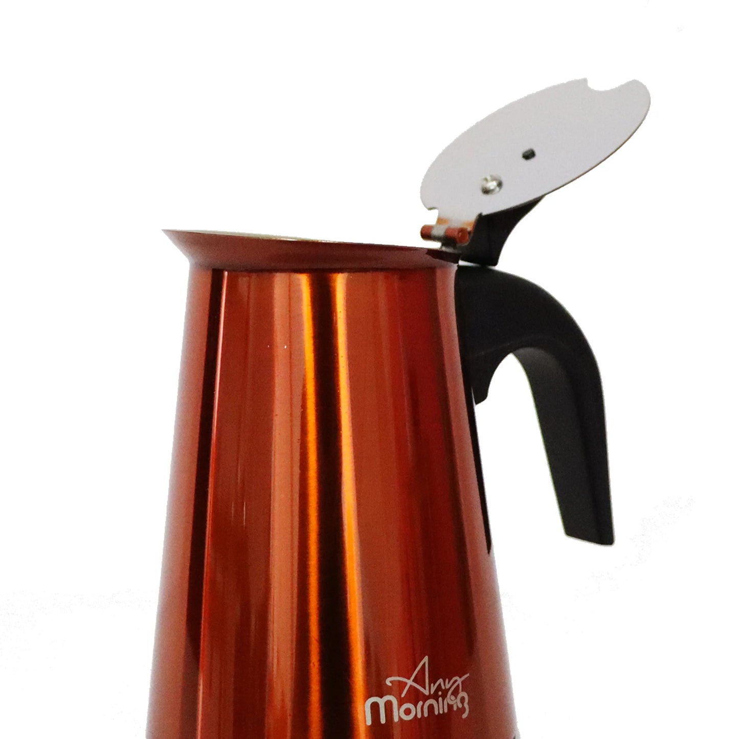 Essentials Any Morning Stovetop Espresso Coffee Maker - Copper 