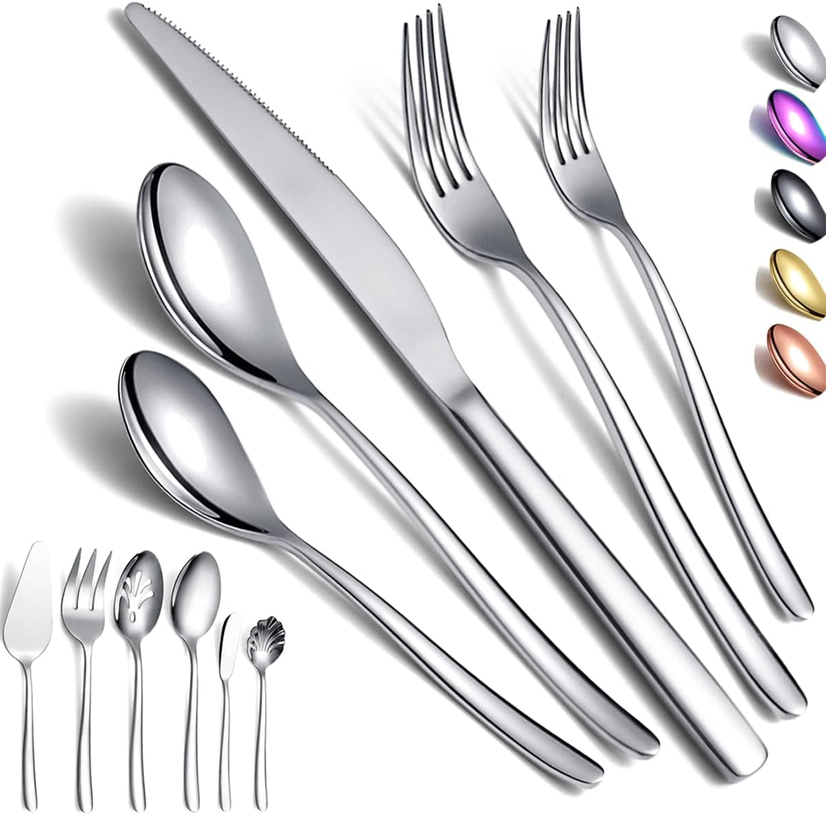 Essentials Silverware Set 20 Pieces