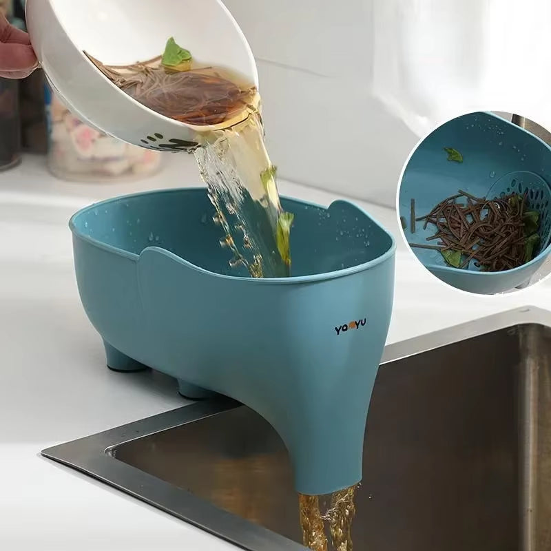 Essentials Elephant Multi-Purpose Drain Basket 