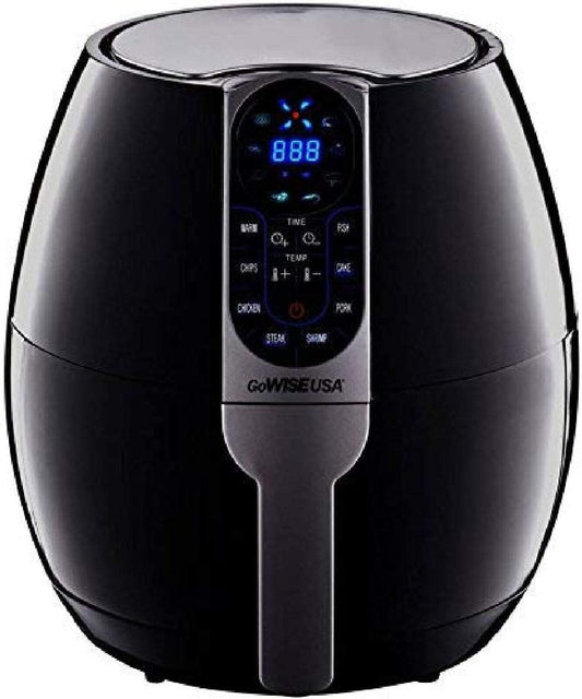 Essentials 3.7-Quart Programmable Air Fryer with 8 Cook Presets