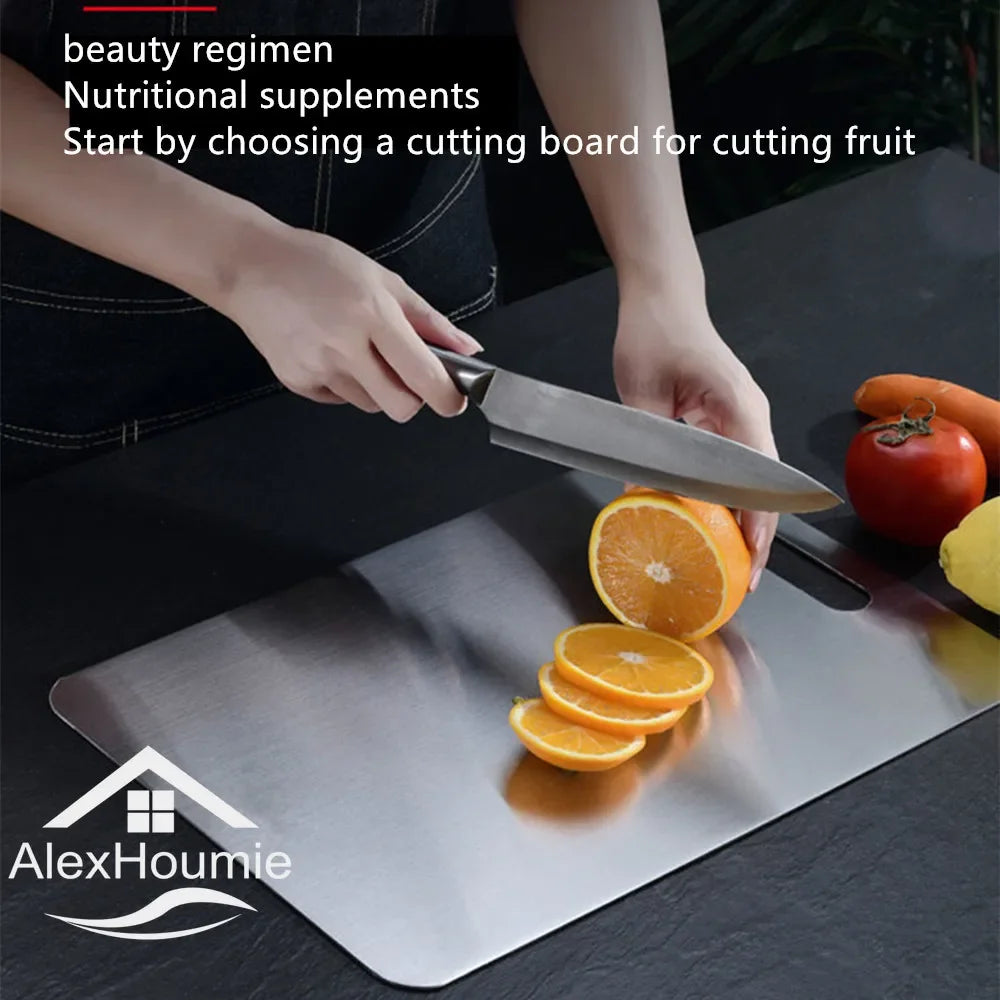 Essentials Stainless Steel Cutting Board 