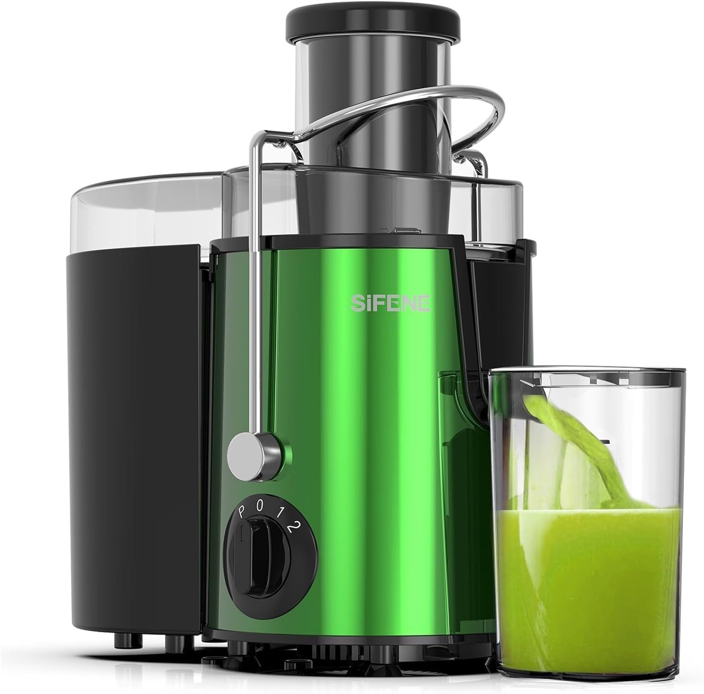 Essentials Quick Juicer Machine, Juice Extractor with 3” Feed Chute