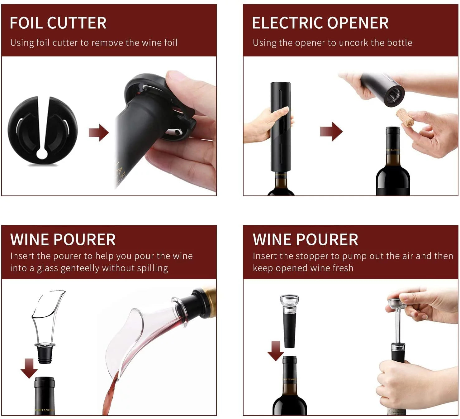 Essentials Electric Wine Opener