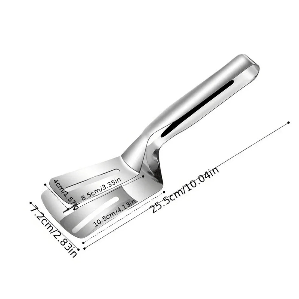 Essentials Stainless Steel Multifunctional Food Tongs 