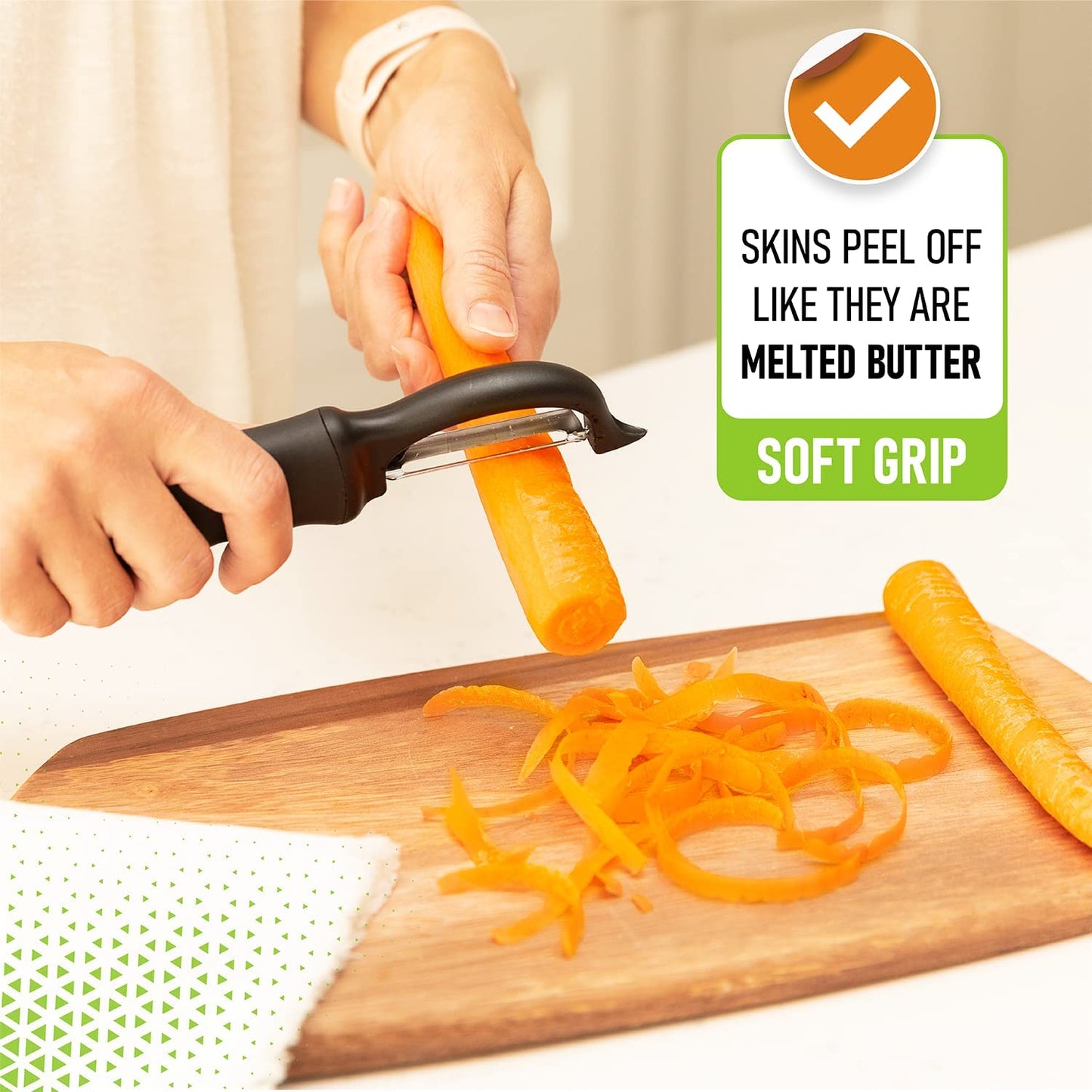 Essentials Premium Swivel Vegetable Peeler